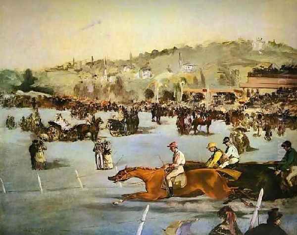 Racecourse In The Bois De Boulogne - view 1