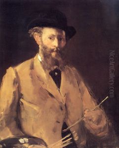 Self Portrait With A Palette