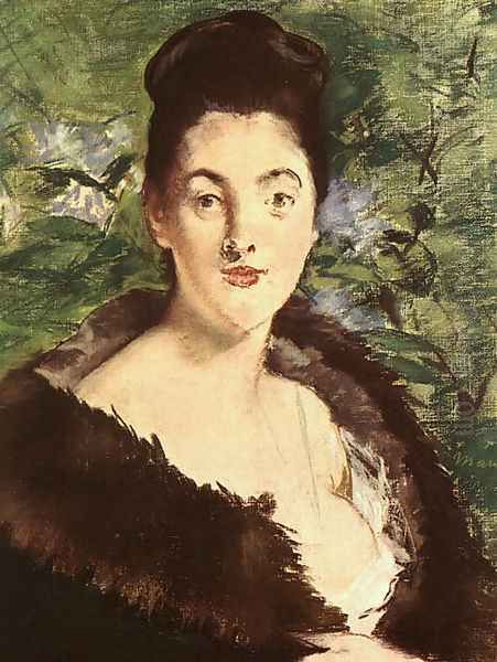 Lady with a Fur 1880 - view 1