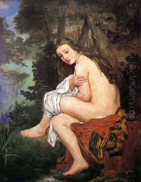 The Surprised Nymph - view 1