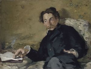 Portrait of Stephane Mallarme 1876