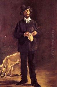 Portrait of Gilbert-Marcellin Desboutin 1875