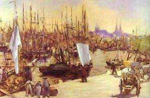 The Harbour At Bordeaux