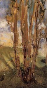 Study of Trees by Edouard Manet