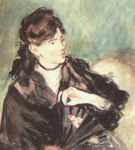 Portrait of Berthe Morisot 1873