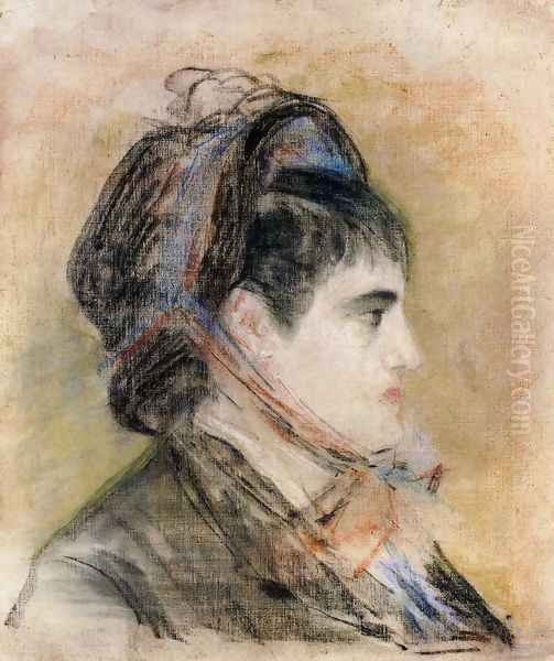 Madame Jeanne Martin in a Bonnet - view 1