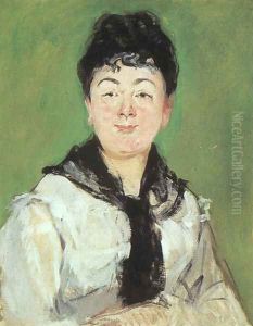 Portrait of a Lady with a Black Fichu 1878