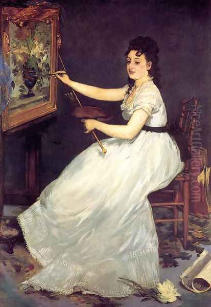 Portrait of Eva Gonzalès - view 1