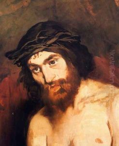 The Head of Christ by Edouard Manet
