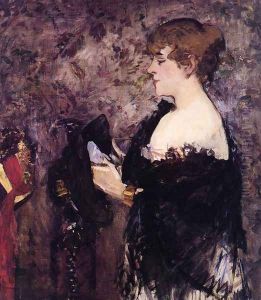 The Milliner by Edouard Manet