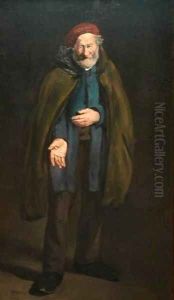 Beggar with a Duffle Coat by Edouard Manet