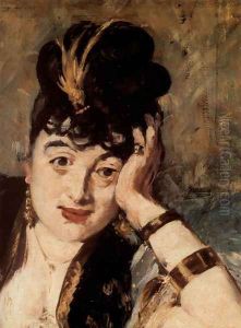 Woman with Fans [detail] (Nina de Callias)