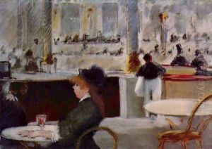 Interior of a Cafe