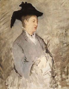Madame Eouard Manet by Edouard Manet