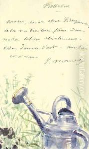 Lettre à Bracquemond (L'arrosoir)