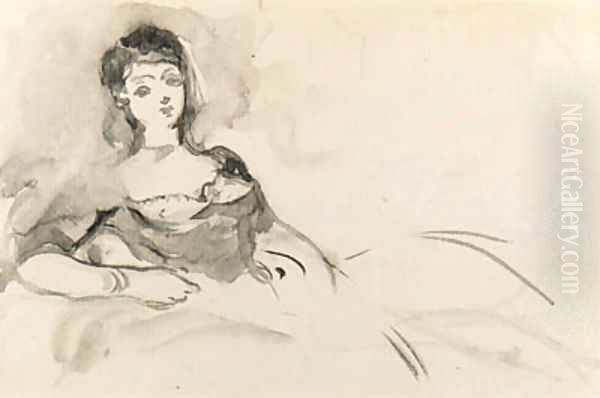 Femme tendue - view 1