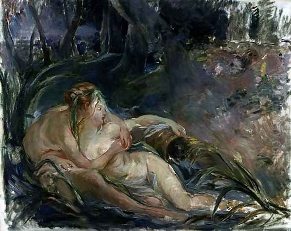 Jupiter and Callisto, after a painting by Boucher - view 1