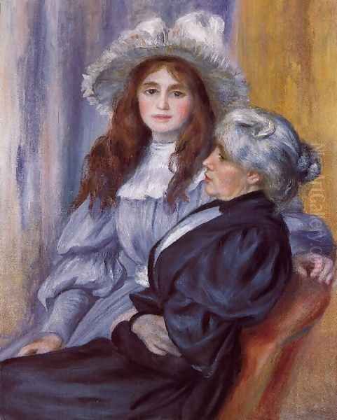 Berthe Morisot And Her Daughter Julie Manet - view 1