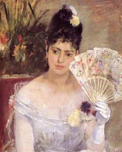 At the Ball 1875 by Berthe Morisot