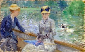 A Summer`s Day 1879 by Berthe Morisot