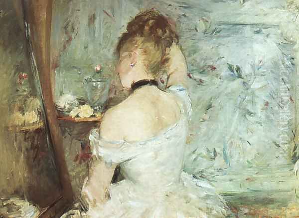 A Woman at her Toilette by Berthe Morisot
