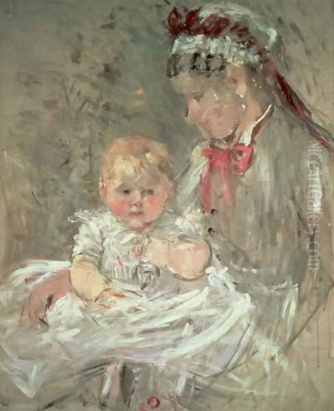 Julie Manet and her Nurse - view 1