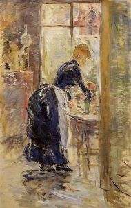 The Little Maid Servant by Berthe Morisot