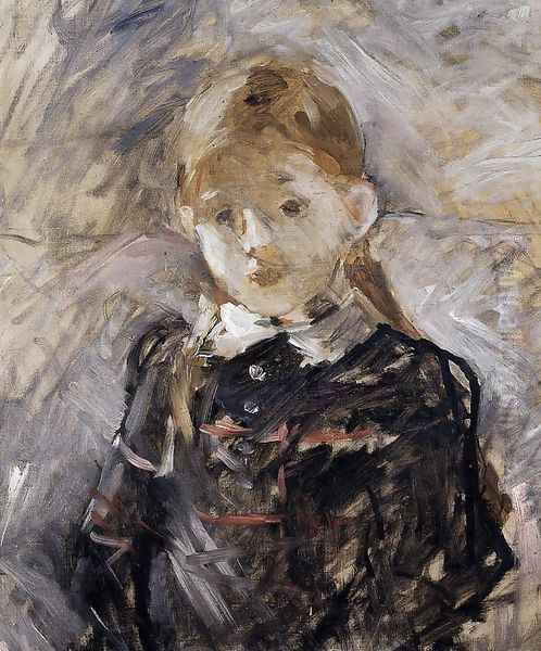 Little Girl With Blond Hair - view 1