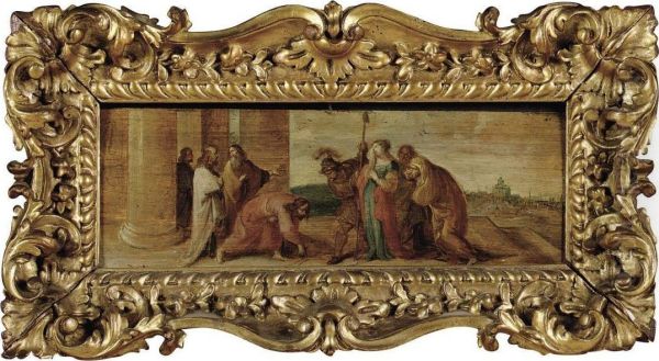 Christ And The Woman Taken Into Adultry - view 1