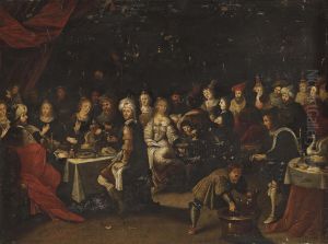 Balthasar's Feast by Frans II Francken