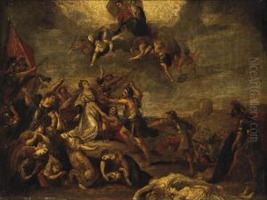 The Martyrdom Of Saint Ursula by Frans II Francken