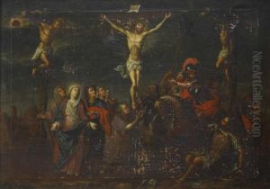 Kreuzigungsszene, Christus Auf Golgatha