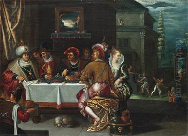 The Rich Man And Lazarus - view 1