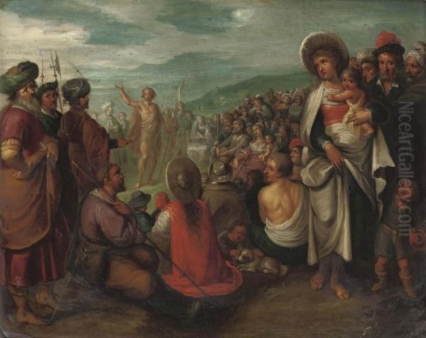 The Preaching Of Saint John The Baptist - view 1