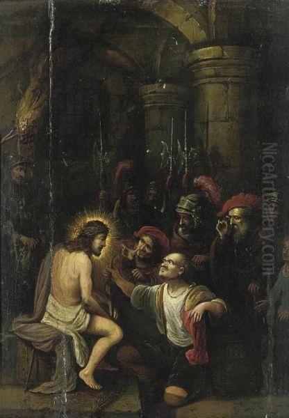 The Mocking Of Christ - view 1