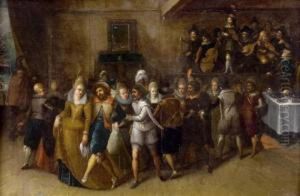 Festive Company. by Frans II Francken