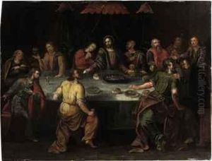 The Last Supper by Frans II Francken