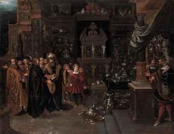 Solon And Croesus - view 1