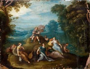 Il Parnaso by Frans II Francken