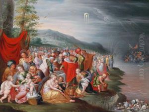 Moses Unddie Israeliten Am Roten Meer
