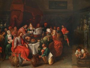 Les Noces
De Cana by Frans II Francken