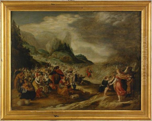 Moses Delar Roda Havet - view 1