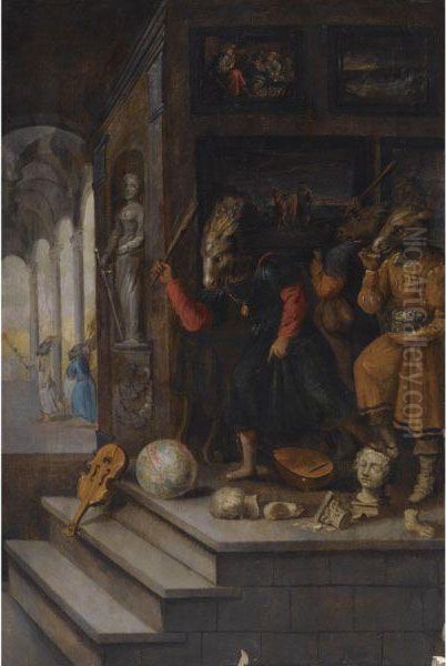 An Allegory Of The Iconoclasm - view 1