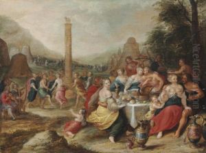The Israelites Worshiping The Golden Calf