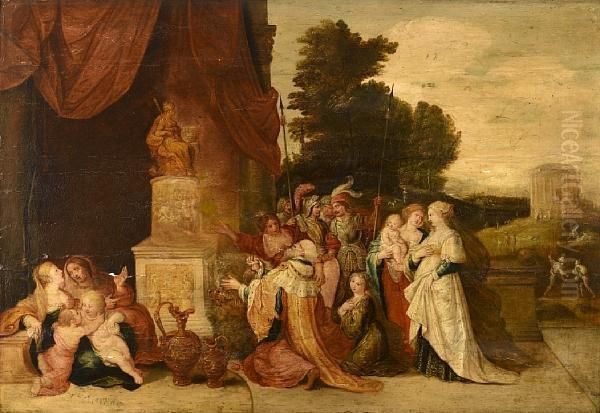 The Idolatry Of King Solomon - view 1
