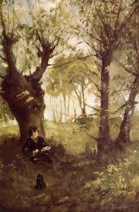 Old Path at Auvers 1863 by Berthe Morisot