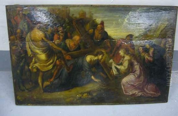 Sainte Veronique Essuyant Le Christ - view 1