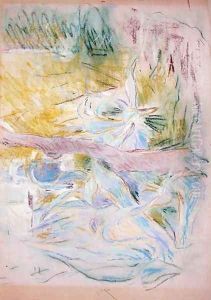 Aloes at Villa Ratti 1889 by Berthe Morisot
