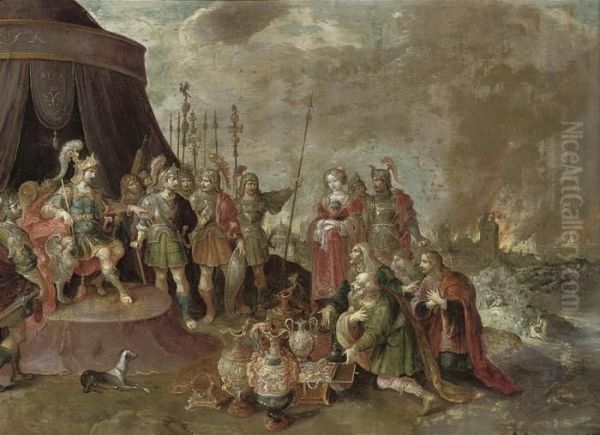 The Continence Of Scipio - view 1