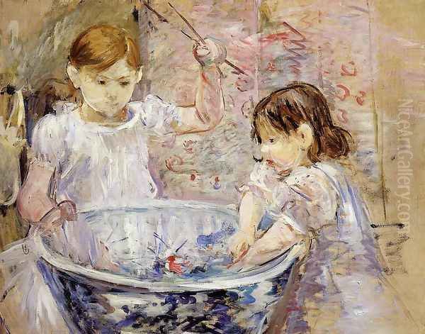 Children With A Bowl - view 1